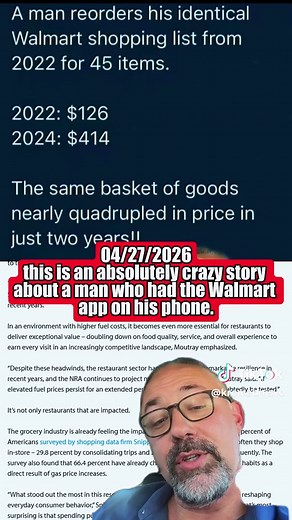 Walmart Reorder App Shock: $126 Groceries Now $378!