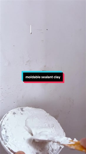 DIY Wall Repair Using Moldable Sealant Clay