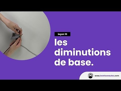 How to decrease when knitting? - Learn to knit easily