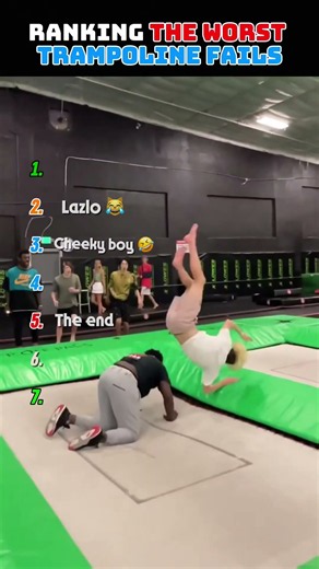 I Ranked The WORST Trampoline Fails Ever 😭💀