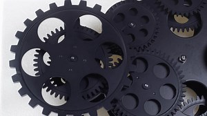 Clock Gears Mechanism Working