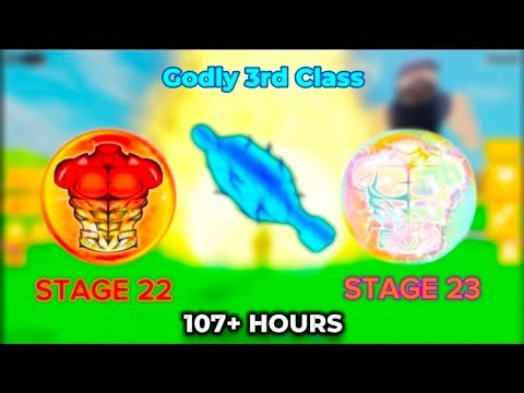 Unlocking Stages 22 & 23 in No Limit Lifting Simulator! (107+ HOURS)