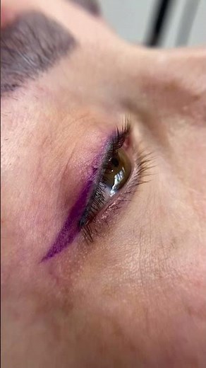 Omg. you should watch until the end. I corrected my permanent eyeliner and it turned out perfect.