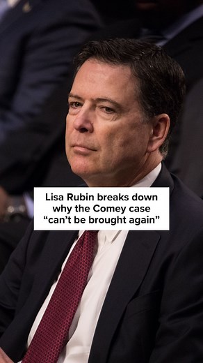 A federal judge has dismissed the criminal indictments against former FBI Director James Comey and New York Attorney General Letitia James, ruling that the Trump-aligned prosecutor who brought the cases was not lawfully appointed. On Morning Joe, @lawofruby explained why the indictments were considered “void from the outset,” how the statute of limitations factors in, and why a refile appears unlikely. | Morning Joe