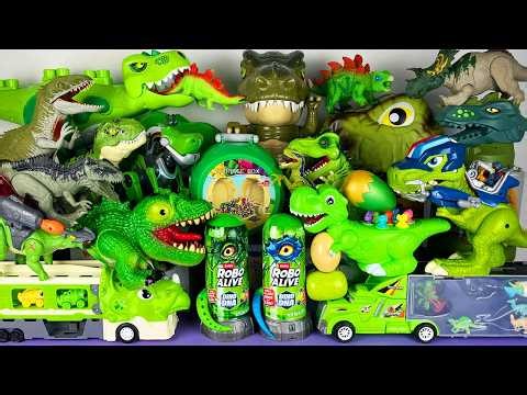 Unboxing Review ASMR Jurassic World Toys Colorful Dinosaur T-rex Giga Stegosaurus Ankylosaurus