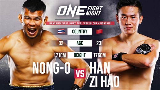 Nong-O vs. Han Zi Hao | ONE Full Fight