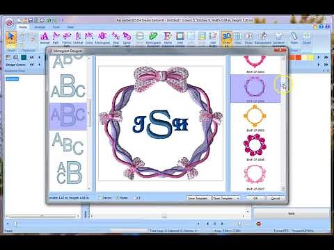 Brother BES4 Monogram Designer