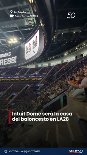 🎥 Intuit Dome será la casa del baloncesto en LA28.