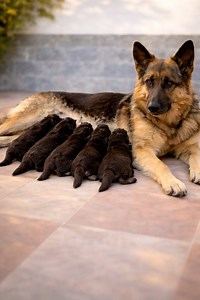She gives them everything—without asking for anything back #gsd #germanshepherd #germanshepherdpuppy | German Shepherd Overload