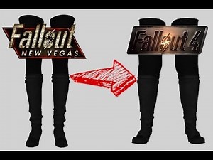 Converting Fallout New Vegas Shoes to Fallout 4
