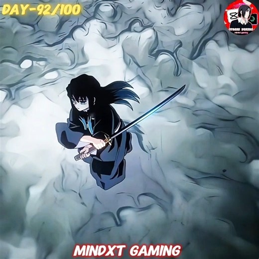 (day-92/100) muichiro sad 😔 video edit 14 Years Old, But Hashira Level 🔥 | Muichiro #anime #trending