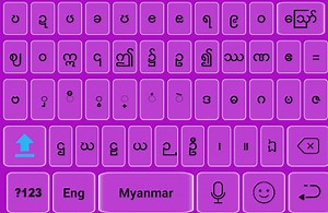 Myanmar keyboard 2020: Zawgyi Language Keyboard