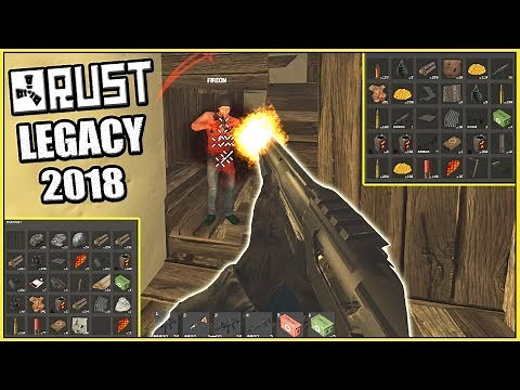 Old School RUST Raids! - How to Play Rust Legacy 2018 - Rich Bases ( Rust PvP Raiding + Tutorial )