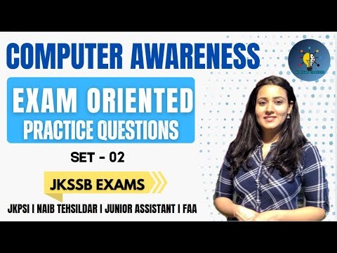 COMPUTER EXAM ORIENTED MCQS I SET-02 II FOR UPCOMING JKSSB EXAMS II BY TANIYA MA'AM