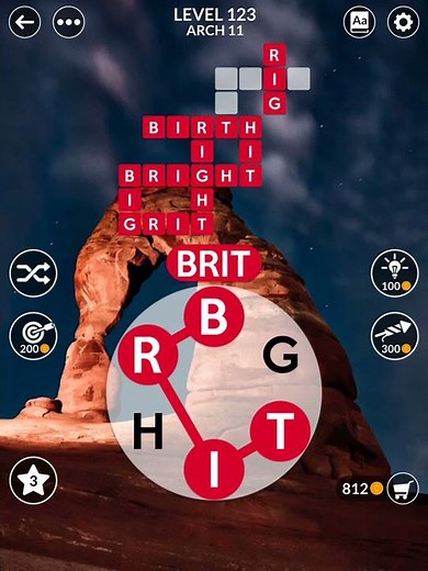 Wordscapes Level 123 Answers