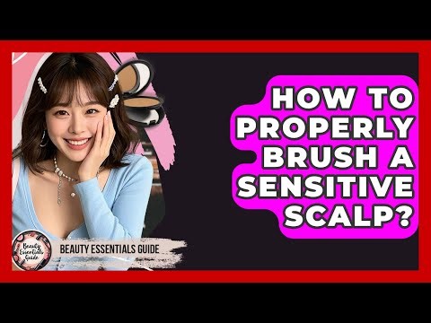 How To Properly Brush A Sensitive Scalp? - Beauty Essentials Guide