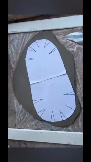 Sculpture tool. Sculpture template for hand building in clay. #ceramics #sculpture #pottery #claytools @pottery_templates_sculpt