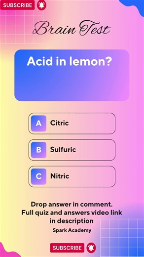 Only Smart People Get This Right! #quiz #science