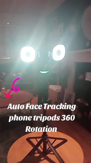 Auto Face Tracking Tripod 360° Rotation Smartphone holder with Remote Control, Camera Mount for any phone, video clogging, selfie stick #Smart360AutoTrack #2in1gadget #tripode