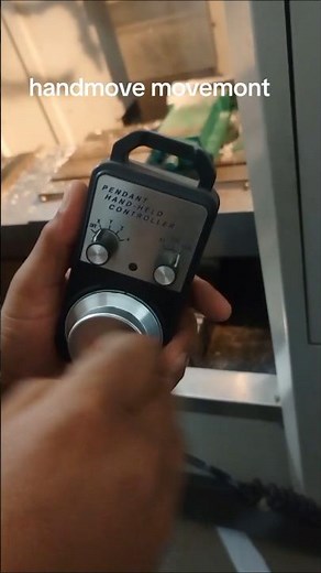 "CNC Milling Machine Handwheel Movement | X, Y, Z Axis Demo"