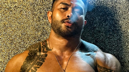 这是我心中完美的狂野派肌肉Daddy！