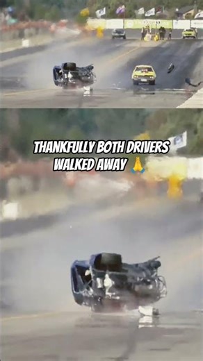 **HORRIFIC** car CRASH @ Masterton Motorplex Nationals 2019 #carcrash #dragcar #ford #dragracing