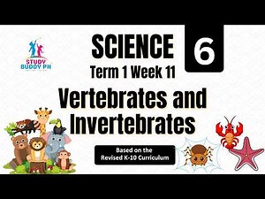 Science 6 Term 1 Week 11: Vertebrates and Invertebrates
