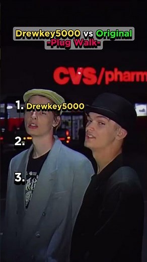Plug Walk - Drewkey5000 vs Original #viral #rap