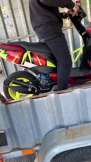 Scooter Transport Preparation with Motorcycle