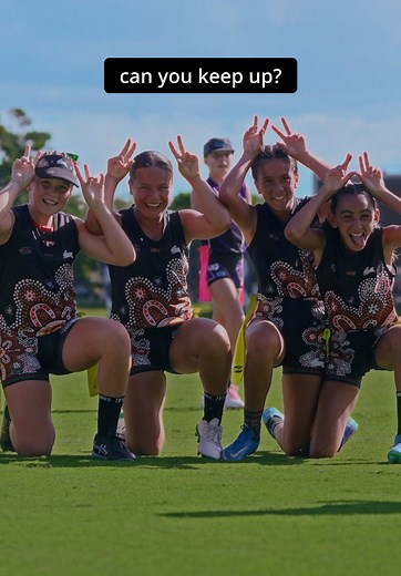 South's Girls 12s Touch Football Team Celebration