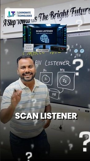 Oracle RAC SCAN Listener Explained in 60 Seconds | Learnomate Technologies |