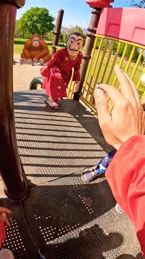 Parkour money heist playground rooftop most viral video 😨😱😱???#foryou #funny #viralchallenge