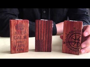 wooden mechanical box mod