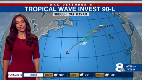 Tropical depression could form in Atlantic on Monday, NHC says