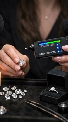 Diamond Testing ASMR 💎 Luxury ASMR