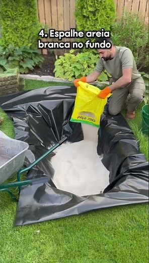 How to make a pond in your garden from scratch #tutorial #landscaping #diy