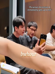 The way he pushes himself towards him lmao, he said