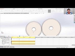 Gear Mesh | Gear Mate | Design Library | Toolbox | Mechanical Mate | SolidWorks 2021 | Tutorial