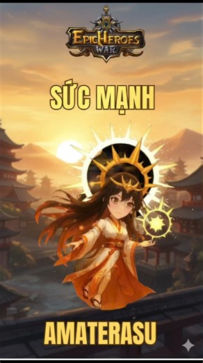 [Epic Heroes War] Review Amaterasu Level 1 #epicheroeswar #divmobdivmob