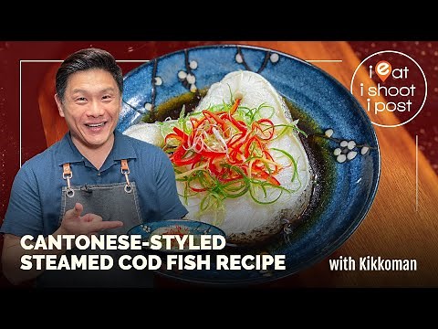 Cantonese-style Steam Cod Fish - with Kikkoman