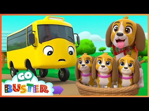 Buster Saves the Puppy | Go Buster - Bus cartoons & Kids stories | Kids Video