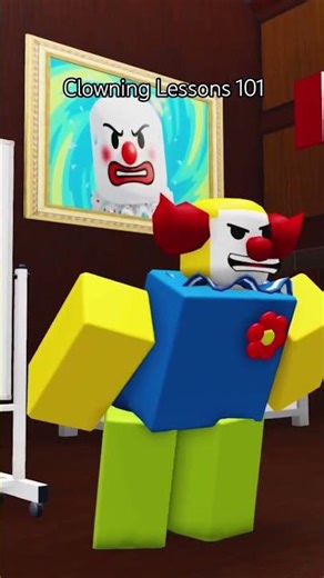 Nooby's a clown. #robloxshorts #roblox #robloxmemes #memes #robloxstory #robloxoc