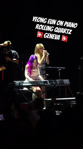 Yeong Eun on Piano 🎹 Rolling Quartz Live in Geneva 🇨🇭 | Romantism