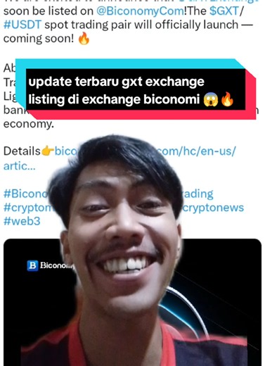 update terbaru gxt exchange listing di exchange biconomi 😱🔥#gxtexchange #airdropgxt #gxt #biconomiexchange #seratuspersencuan