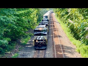 Norfolk Southern, Eastbound, Intermodal, Otis, IN, 8/14/2024
