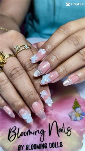 Turning plain nails into masterpiece! Avail yours! Book your appointments now! #SoftgelExtensions #BloomingNails #BloomingDollsAestheticCenter | Blooming Dolls Aesthetic Center | Facebook