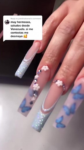 19 reactions | Replying to @juleidisalvarez Don't let me pass out 朗 #uñas #nails #responder #comentarios #tiktoknails #lashextensions #lashes #makeup #lashtutorial #fluffy #extra #baddie #russianlashes #virallashes #curlylashes #garzalashes #tutorial #freelashes #model | Pink Nail | Facebook
