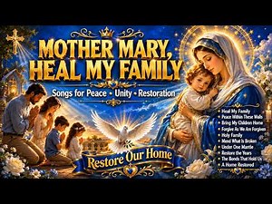 Mother Mary, Heal My Family 🙏 Beautiful Marian Songs for Peace, Unity & Restoration #Catholic Music