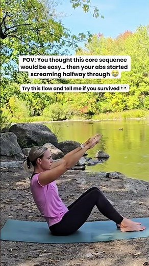Core Yoga Flow | Looks Easy Until You Try It