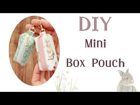 How to make a key holder box pouch